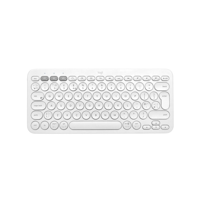 Клавиатура Logitech K380 Multi-Device Bluetooth UA Off-White (920-009868)