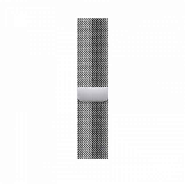 Apple Watch Series 8 GPS + Cellular 41mm Silver S. Steel Case w. Milanese Loop Silver (MNJ73/MNJ83)