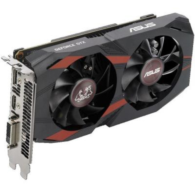 Видеокарта ASUS GeForce GTX1050 Ti 4096Mb CERBERUS OC (CERBERUS-GTX1050TI-O4G)