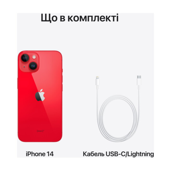 Apple iPhone 14 256GB Product Red (MPWH3) UA