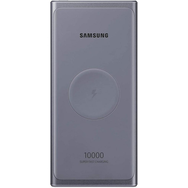 Samsung Беспроводная зарядка 10000 mAh серого цвета (EB-U3300XJEGEU)