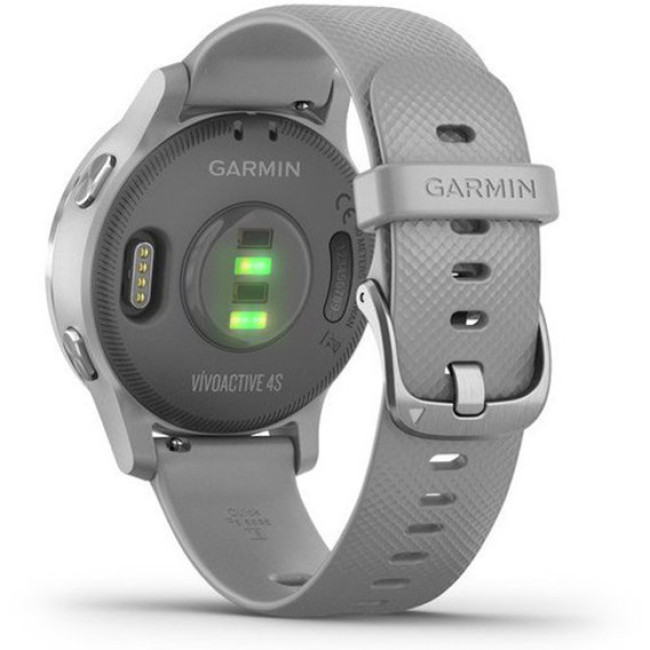 Garmin vivoactive 4S Powder Gray/Silver (010-02172-03/010-02172-01)