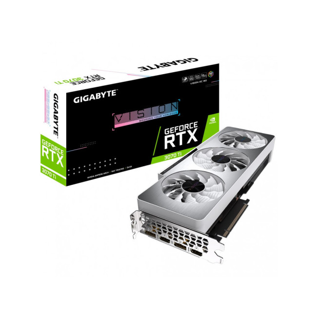 Видеокарта GIGABYTE GeForce RTX 3070 Ti VISION OC 8G (GV-N307TVISION OC-8GD)