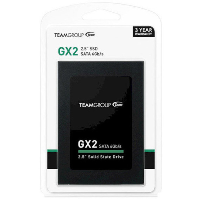 SSD накопитель TEAM GX2 512 GB (T253X2512G0C101)