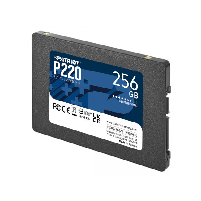 SSD накопитель PATRIOT P220 256 GB (P220S256G25)