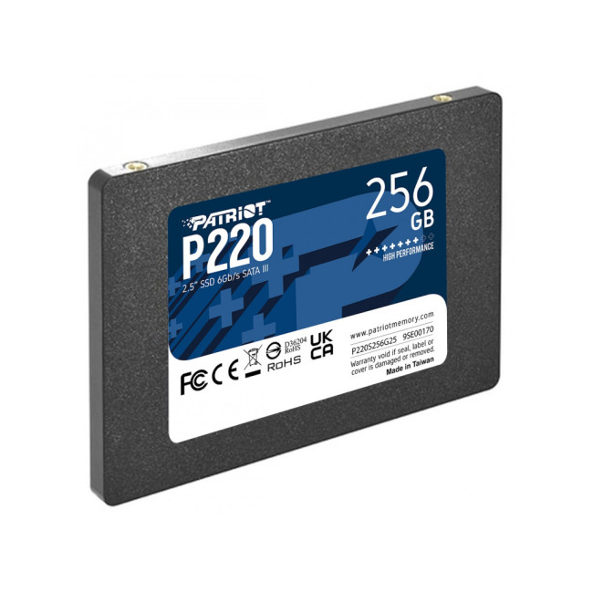 SSD накопитель PATRIOT P220 256 GB (P220S256G25)