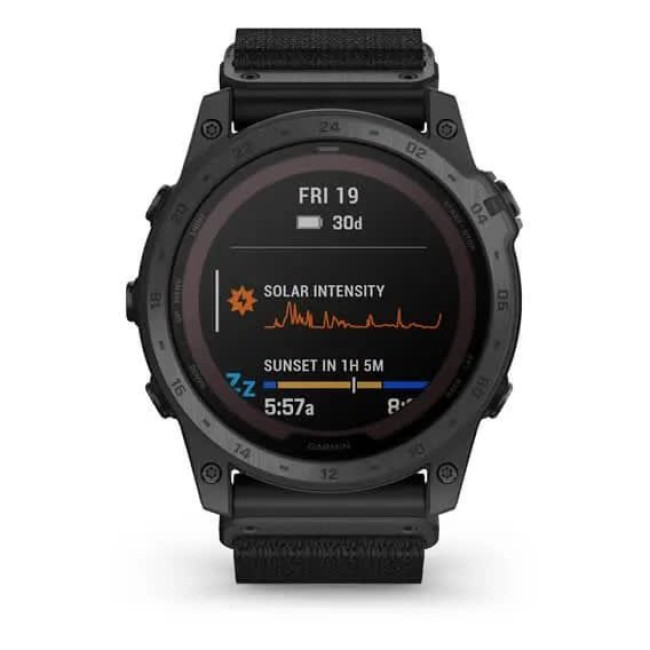 Garmin Tactix 7 – Pro Edition Solar Powered Tactical GPS Watch with Nylon Band (010-02704-10/11)