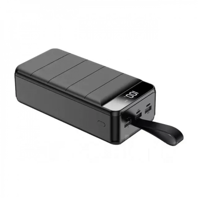 Портативний зарядний пристрій REMAX Leader Series 21A Fast Charging Power Bank 50000mAh RPP-185 Black