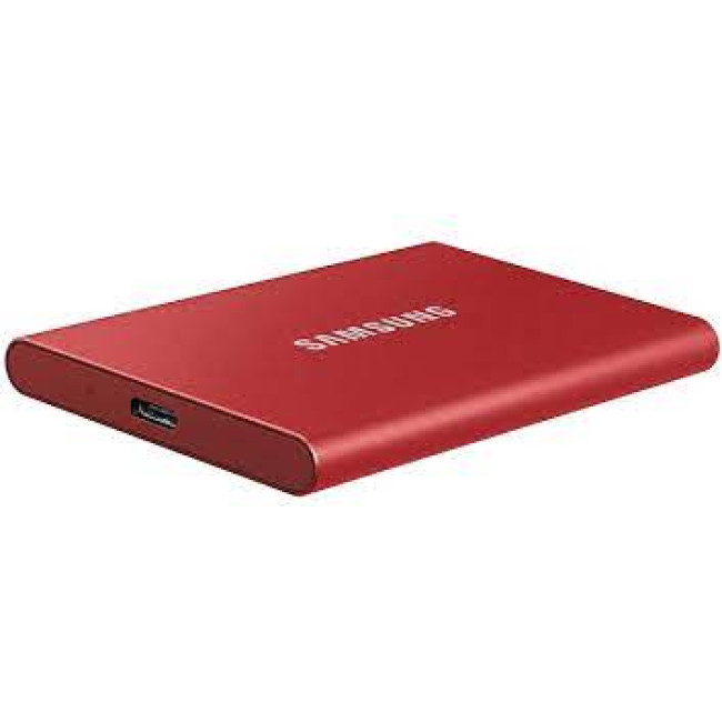 SSD накопитель Samsung T7 2 TB Red (MU-PC2T0R/WW)