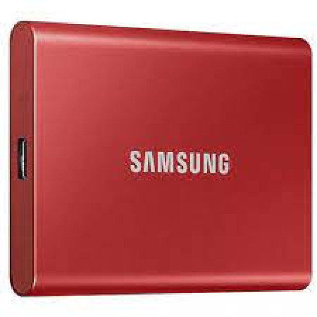 SSD накопитель Samsung T7 2 TB Red (MU-PC2T0R/WW)