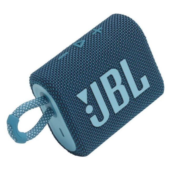 Портативная Bluetooth-колонка JBL Go 3 Blue (JBLGO3BLU)