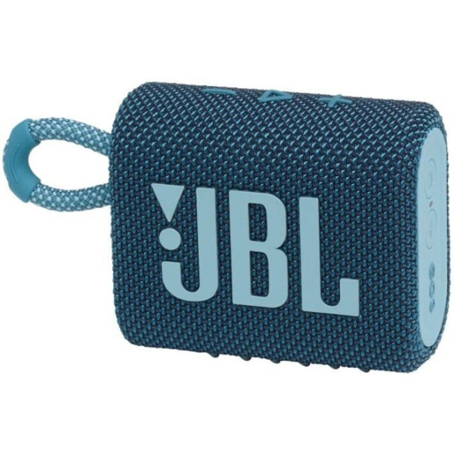 Портативная Bluetooth-колонка JBL Go 3 Blue (JBLGO3BLU)