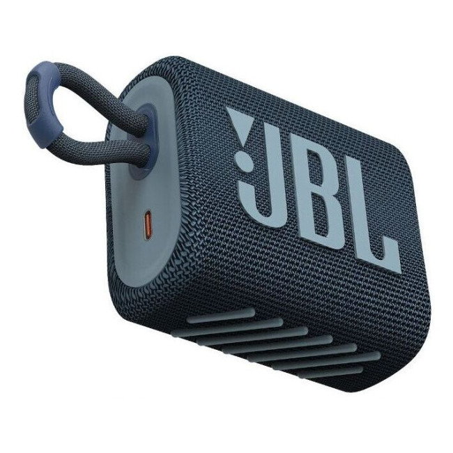 Портативная Bluetooth-колонка JBL Go 3 Blue (JBLGO3BLU)