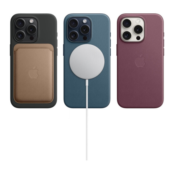 Apple iPhone 15 Pro 256GB Dual SIM в натуральному титановому кольорі (MTQA3)