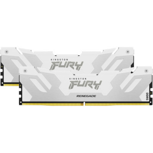 Kingston FURY 32 GB (2x16GB) DDR5 7600 MHz Renegade Silver/White (KF576C38RWK2-32)