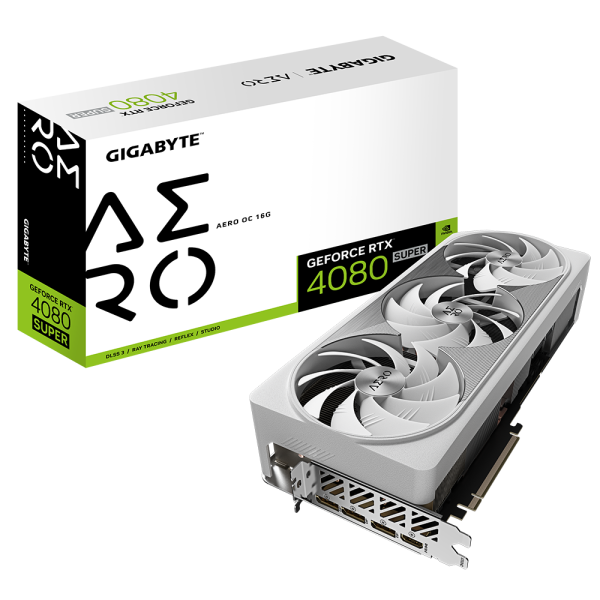 Gigabyte GeForce RTX4080 SUPER 16Gb AERO OC (GV-N408SAERO OC-16GD)