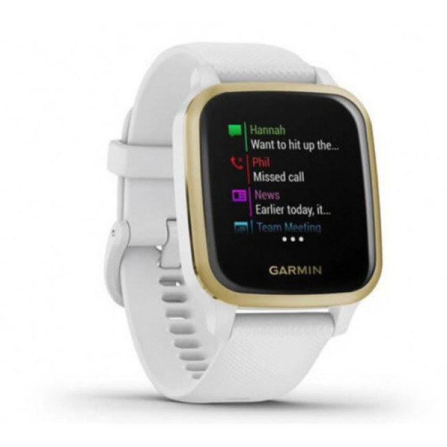 Смарт-часы Garmin Venu Sq White/Light Gold (010-02427-11)