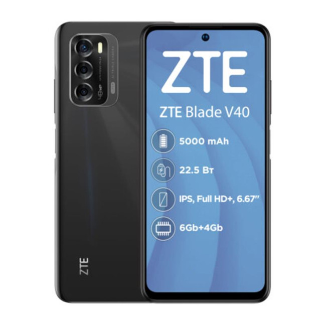 ZTE Blade V40 6/128GB Black