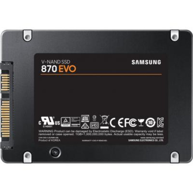 SSD накопитель Samsung 870 EVO 4 TB (MZ-77E4T0BW)