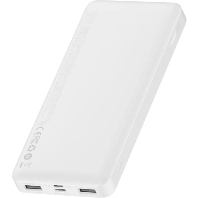 Baseus Bipow Overseas 15W 10000mAh White (PPBD050002)