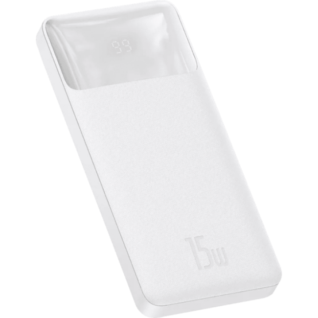 Baseus Bipow Overseas 15W 10000mAh White (PPBD050002)