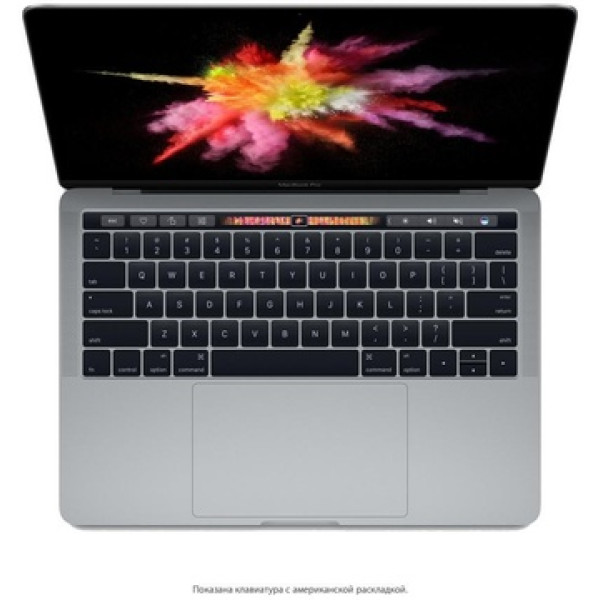 Ноутбук Apple MacBook Pro 13" with Touch Bar and Touch ID Space Gray (Z0TV00053) 2016
