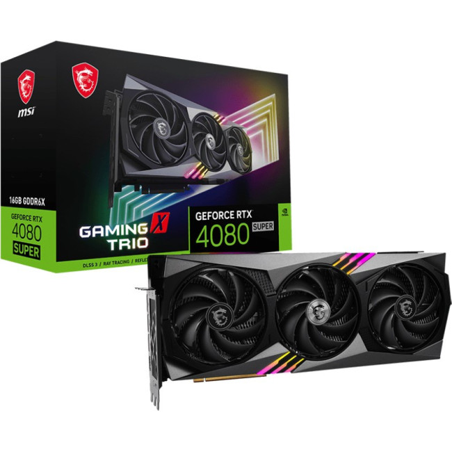 MSI GeForce RTX 4080 SUPER 16G GAMING X TRIO