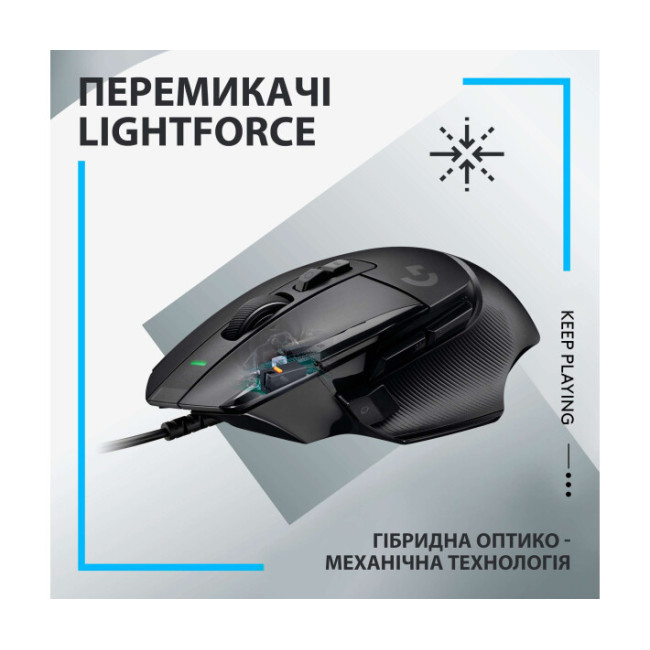 Мышь Logitech G502 X Black (910-006138)