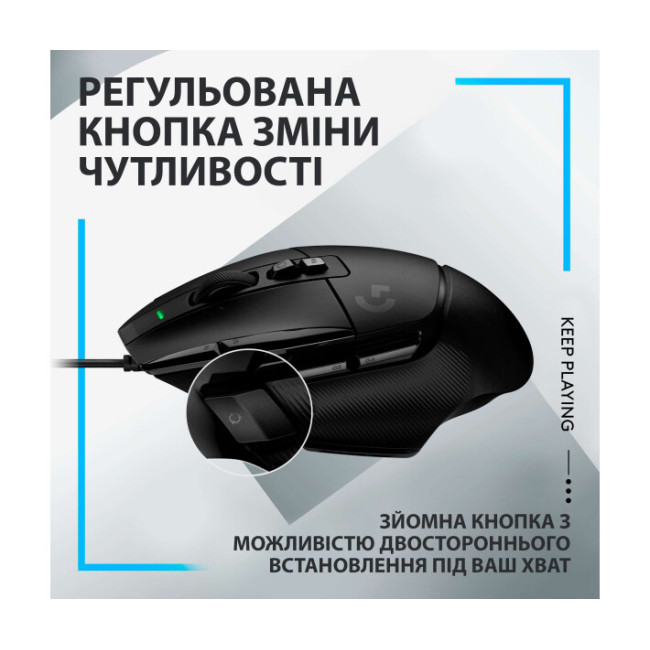 Мышь Logitech G502 X Black (910-006138)