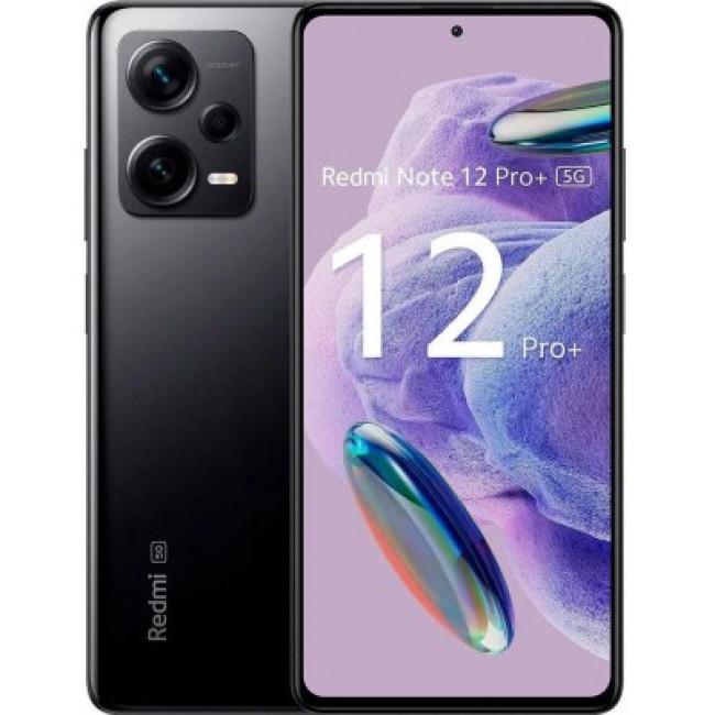 Смаpтфон Xiaomi Redmi Note 12 Pro+ 5G 12/256GB Black (no NFC)