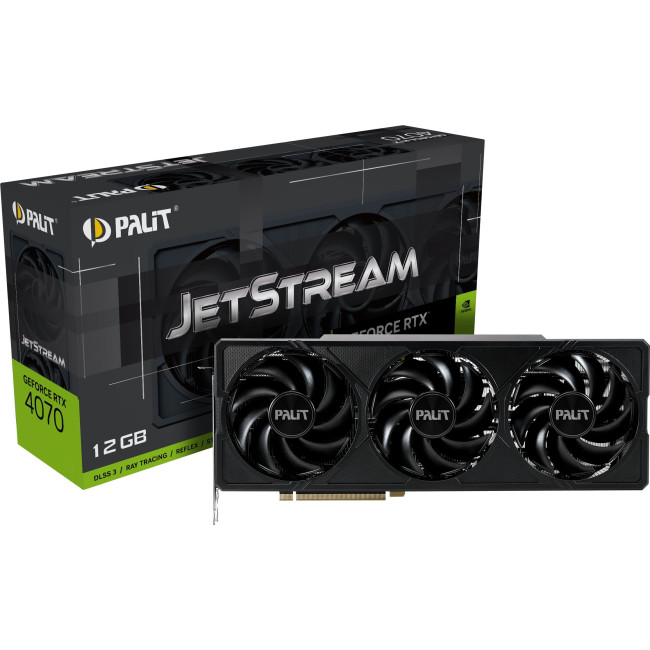 Видеокарта Palit GeForce RTX 4070 JetStream (NED4070019K9-1047J)