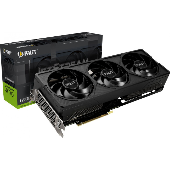 Видеокарта Palit GeForce RTX 4070 JetStream (NED4070019K9-1047J)