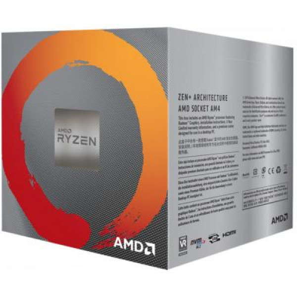 AMD Ryzen 5 3400G (YD3400C5FHBOX)