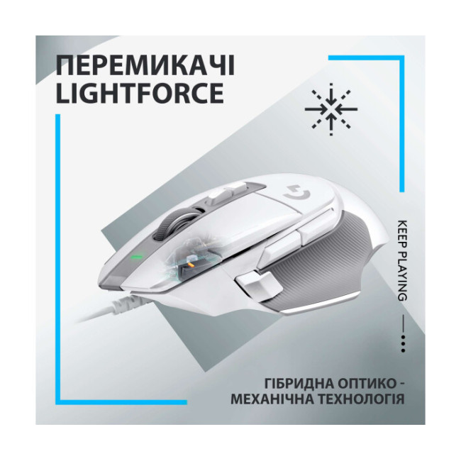 Мышь Logitech G502 X White (910-006146)