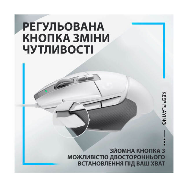 Мышь Logitech G502 X White (910-006146)