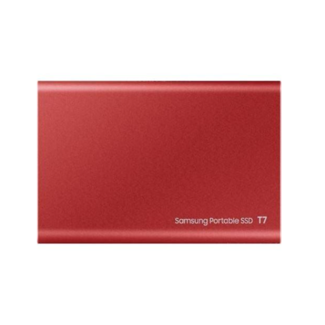 SSD накопитель Samsung T7 1 TB Red (MU-PC1T0R/WW)