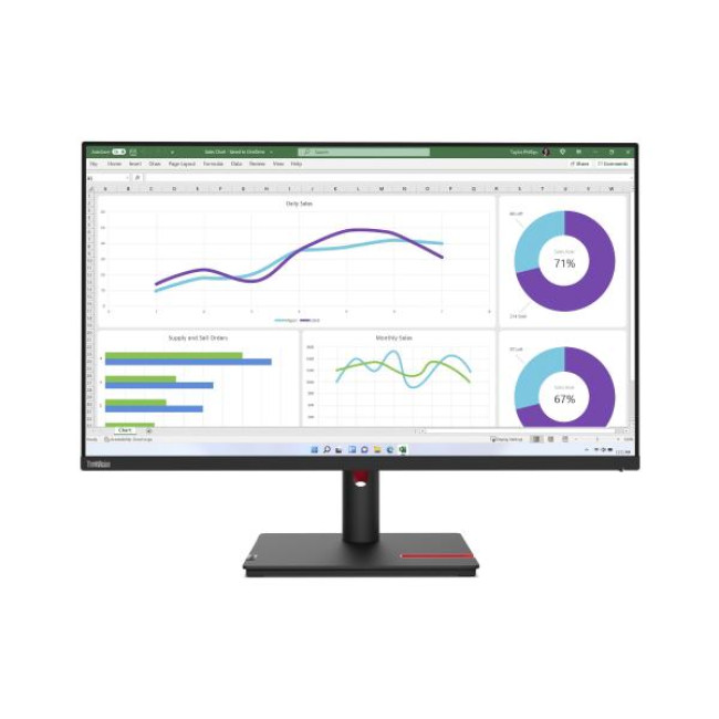 Монитор Lenovo ThinkVision T32h-30 (63D3GAT1EU)