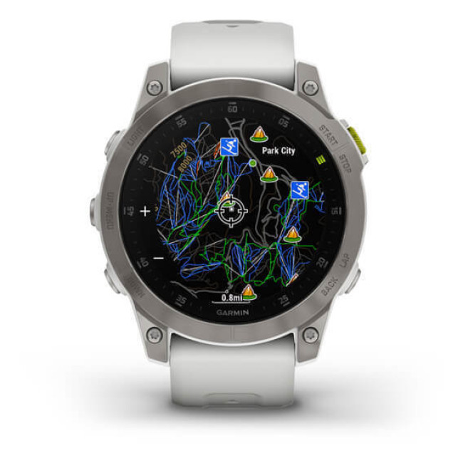 Garmin Epix (Gen 2) Sapphire - White Titanium (010-02582-20/21)