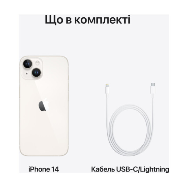 Apple iPhone 14 Plus 256GB Starlight (MQ553) UA