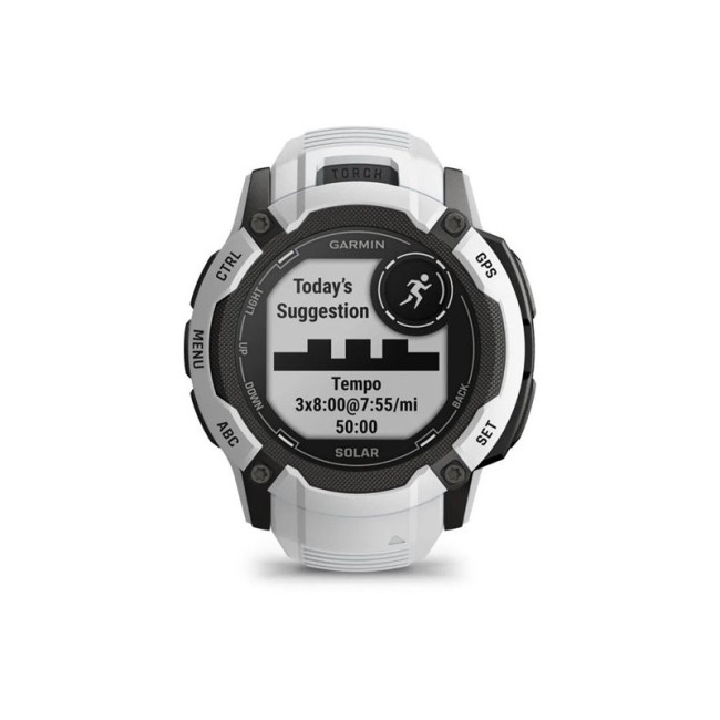 Смарт-часы Garmin Instinct 2X Solar Whitestone (010-02805-14/04)