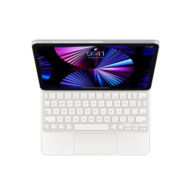 Клавиатура-чехол для планшета Apple Magic Keyboard for iPad Pro 11" (MJQJ3) 2021 White английская раскладка