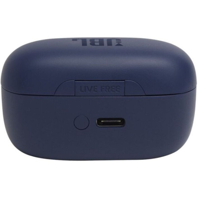 Наушники беспроводные вакуумные JBL Live Free NC+ TWS Blue (JBLLIVEFRNCPTWSU)