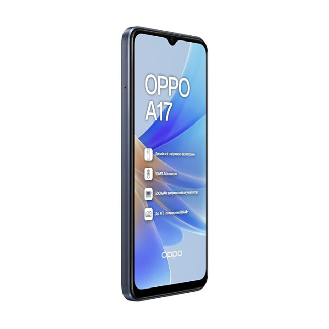 OPPO A17 4/64GB Midnight Black