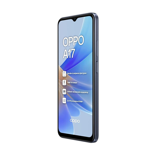 OPPO A17 4/64GB Midnight Black