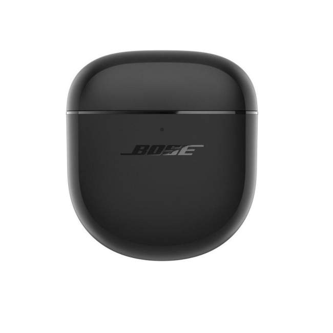 Bose QuietComfort Earbuds II with Protective Fabric Case Cover - Triple Black (883974-0010)