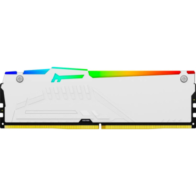 Kingston FURY 128 GB (4x32GB) DDR5 5600 MHz Beast White RGB (KF556C40BWAK4-128)