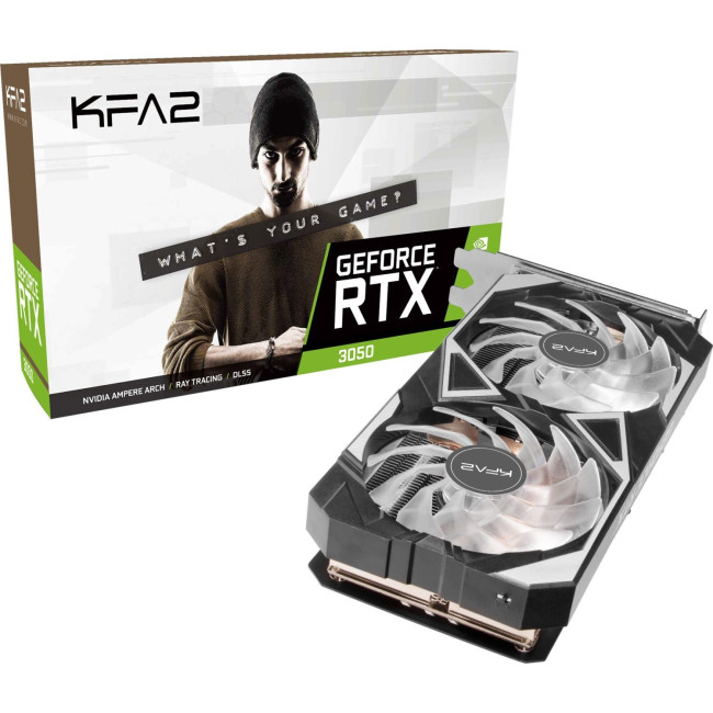 Видеокарта KFA2 GeForce RTX 3050 EX 1-Click OC (35NSL8MD6YEK)