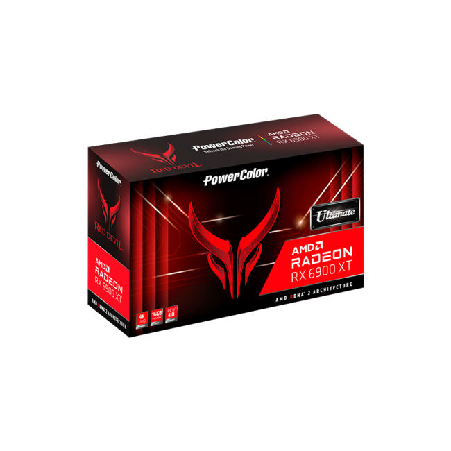 Видеокарта PowerColor Radeon RX 6900 XT Ultimate Red Devil (AXRX 6900XTU 16GBD6-3DHE/OC)