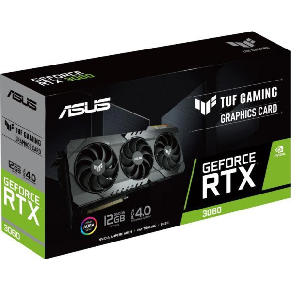 Asus TUF GeForce RTX 3060 Gaming 12GB GDDR6 (TUF-RTX3060-12G-V2-GAMING)