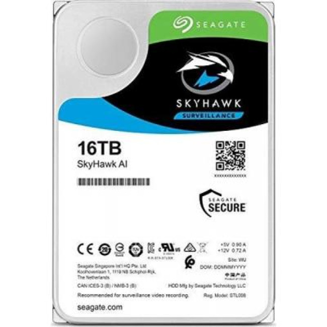 Жесткий диск Seagate SkyHawk AI 16 TB (ST16000VE002)